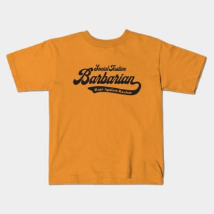 Social Justice D&D Classes - Barbarian #1 Kids T-Shirt